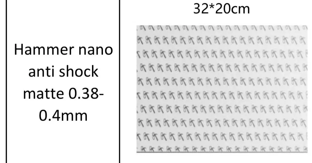 S.H Laser_Anti_Shock_Matte_0.42_Hammer